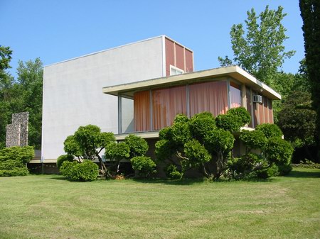 Devils Lake Drive-In Theatre - Building - Photo From Water Winter Wonderland (newer photo)